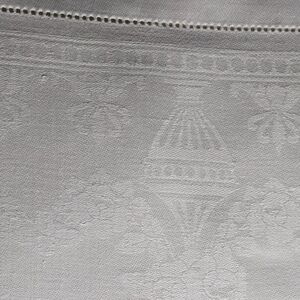 6 VINTAGE LINEN DAMASK CLOTH DINNER NAPKINS